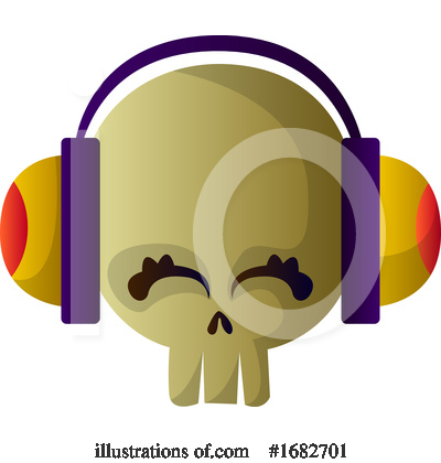 Headphones Clipart #1682701 by Morphart Creations
