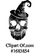 Skull Clipart #1683854 by AtStockIllustration