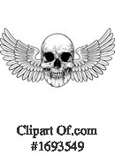 Skull Clipart #1693549 by AtStockIllustration