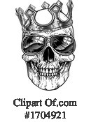 Skull Clipart #1704921 by AtStockIllustration