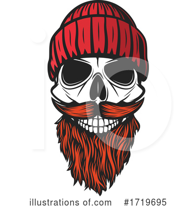 Royalty-Free (RF) Skull Clipart Illustration by Vector Tradition SM - Stock Sample #1719695