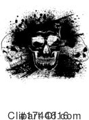 Skull Clipart #1744616 by dero
