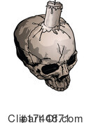 Skull Clipart #1744871 by dero