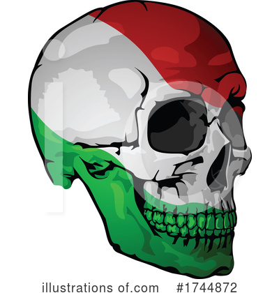Royalty-Free (RF) Skull Clipart Illustration by dero - Stock Sample #1744872