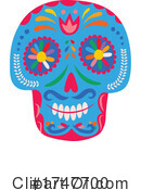 Skull Clipart #1747700 by Vector Tradition SM