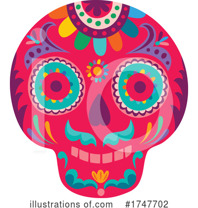 Royalty-Free (RF) Skull Clipart Illustration by Vector Tradition SM - Stock Sample #1747702