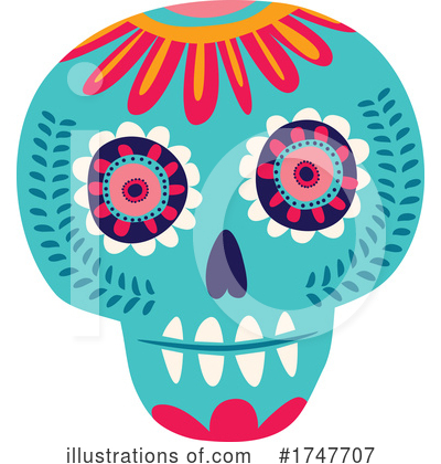 Royalty-Free (RF) Skull Clipart Illustration by Vector Tradition SM - Stock Sample #1747707