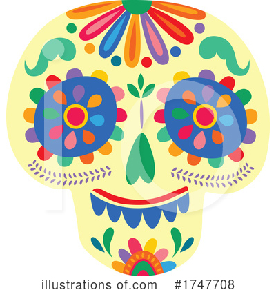 Royalty-Free (RF) Skull Clipart Illustration by Vector Tradition SM - Stock Sample #1747708