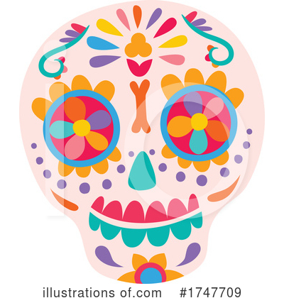 Royalty-Free (RF) Skull Clipart Illustration by Vector Tradition SM - Stock Sample #1747709