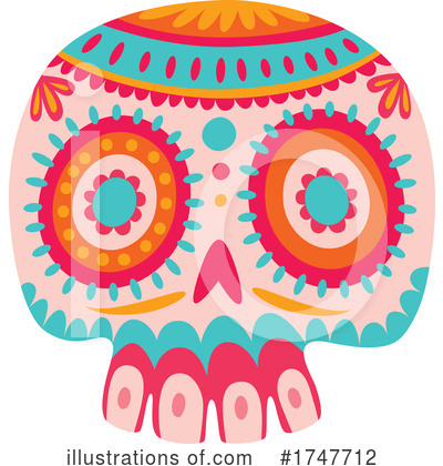 Royalty-Free (RF) Skull Clipart Illustration by Vector Tradition SM - Stock Sample #1747712