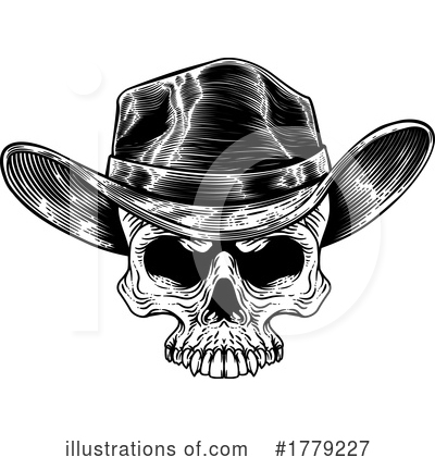 Cowboy Hat Clipart #1779227 by AtStockIllustration