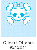 Skull Clipart #212011 by Pushkin