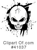 Skull Clipart #41037 by elaineitalia