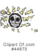 Skull Clipart #44873 by xunantunich