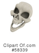 Skull Clipart #58339 by KJ Pargeter
