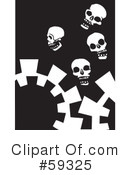Skull Clipart #59325 by xunantunich