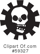 Skull Clipart #59327 by xunantunich