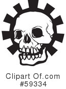 Skull Clipart #59334 by xunantunich