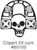 Skull Clipart #60100 by xunantunich