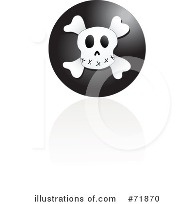 Skulls Clipart #71870 by inkgraphics