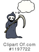 Skull Costume Clipart #1197722 by lineartestpilot
