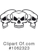Skulls Clipart #1062323 by Vector Tradition SM
