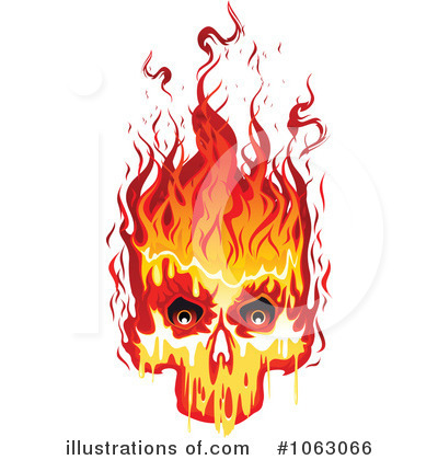 Royalty-Free (RF) Skulls Clipart Illustration by Vector Tradition SM - Stock Sample #1063066