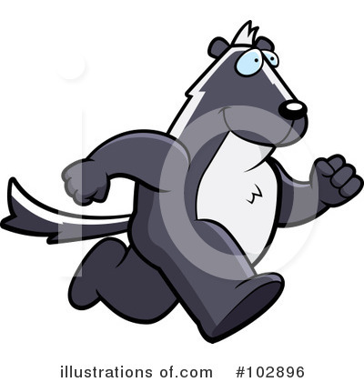 Royalty-Free (RF) Skunk Clipart Illustration by Cory Thoman - Stock Sample #102896