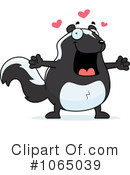 Skunk Clipart #1065039 by Cory Thoman