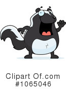Skunk Clipart #1065046 by Cory Thoman