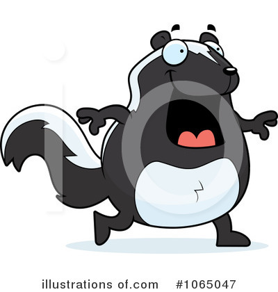 Royalty-Free (RF) Skunk Clipart Illustration by Cory Thoman - Stock Sample #1065047