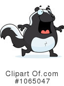Skunk Clipart #1065047 by Cory Thoman