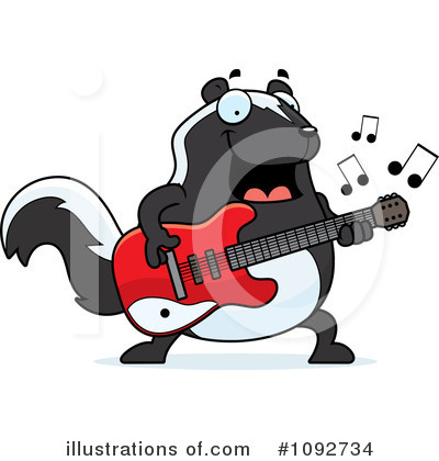 Royalty-Free (RF) Skunk Clipart Illustration by Cory Thoman - Stock Sample #1092734