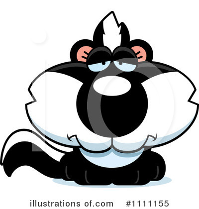 Royalty-Free (RF) Skunk Clipart Illustration by Cory Thoman - Stock Sample #1111155