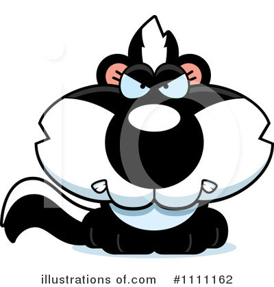 Royalty-Free (RF) Skunk Clipart Illustration by Cory Thoman - Stock Sample #1111162