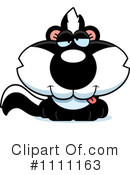 Skunk Clipart #1111163 by Cory Thoman