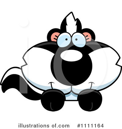 Royalty-Free (RF) Skunk Clipart Illustration by Cory Thoman - Stock Sample #1111164