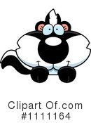 Skunk Clipart #1111164 by Cory Thoman