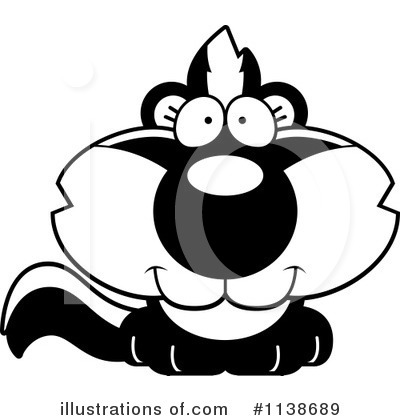 Royalty-Free (RF) Skunk Clipart Illustration by Cory Thoman - Stock Sample #1138689