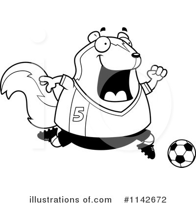 Royalty-Free (RF) Skunk Clipart Illustration by Cory Thoman - Stock Sample #1142672