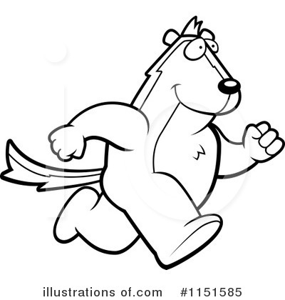 Royalty-Free (RF) Skunk Clipart Illustration by Cory Thoman - Stock Sample #1151585