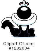 Skunk Clipart #1292004 by Cory Thoman