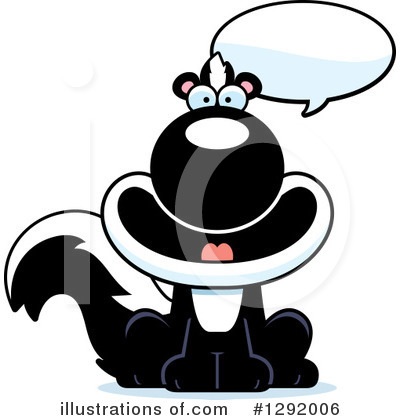 Royalty-Free (RF) Skunk Clipart Illustration by Cory Thoman - Stock Sample #1292006