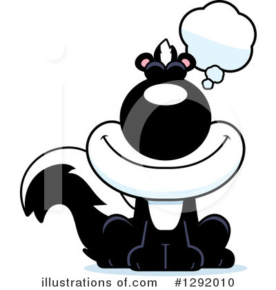 Royalty-Free (RF) Skunk Clipart Illustration by Cory Thoman - Stock Sample #1292010