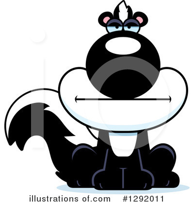 Royalty-Free (RF) Skunk Clipart Illustration by Cory Thoman - Stock Sample #1292011