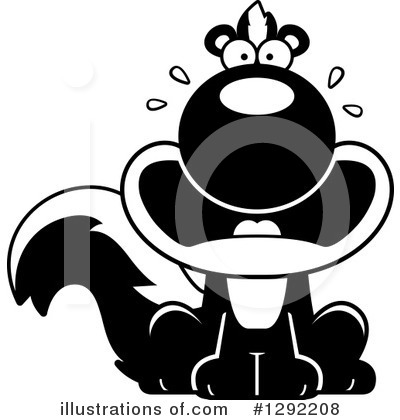 Royalty-Free (RF) Skunk Clipart Illustration by Cory Thoman - Stock Sample #1292208