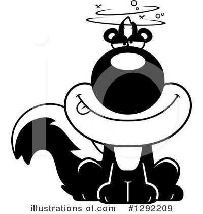 Royalty-Free (RF) Skunk Clipart Illustration by Cory Thoman - Stock Sample #1292209