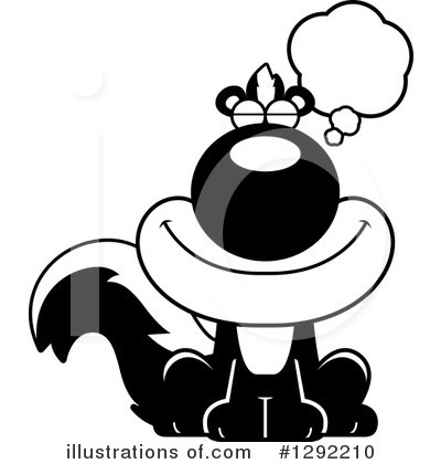 Royalty-Free (RF) Skunk Clipart Illustration by Cory Thoman - Stock Sample #1292210