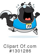 Skunk Clipart #1301286 by Cory Thoman