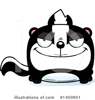 Royalty-Free (RF) Skunk Clipart Illustration by Cory Thoman - Stock Sample #1450651